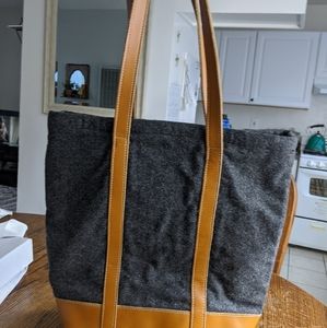 Large pendleton wool tote